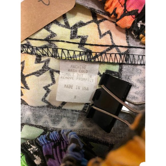 Vintage Neon Pants 1980s Neon Jams World Style Pants - Picture 3 of 4